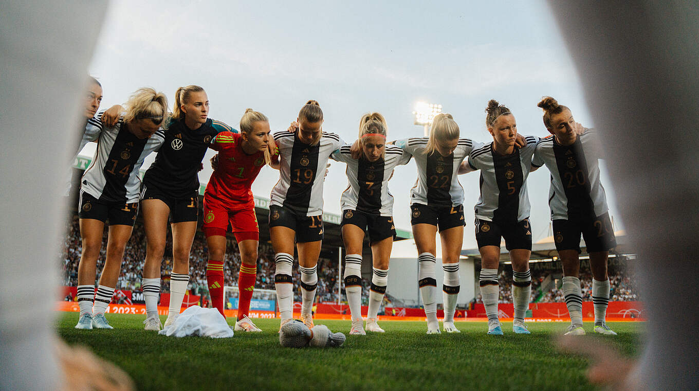 "Die nächste Generation von Frauen im Fußball unterstützen": die DFB-Frauen © Sofieke van Bilsen/DFB