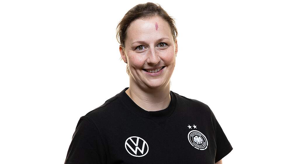 Physiotherapeutin: Katrin Weber © Thomas Boecker/DFB