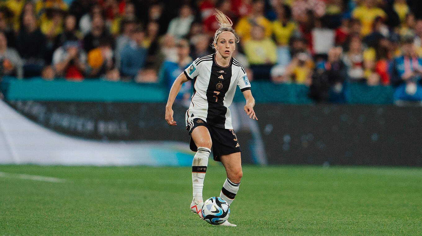 Kathrin Hendrich: "We’ll be prepared for everything that South Korea will throw at us." © DFB/Sofieke van Bilsen