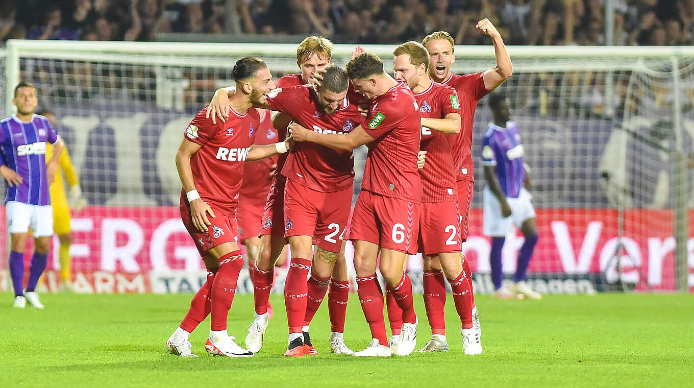 Köln won in extra time against Osnabrück © 