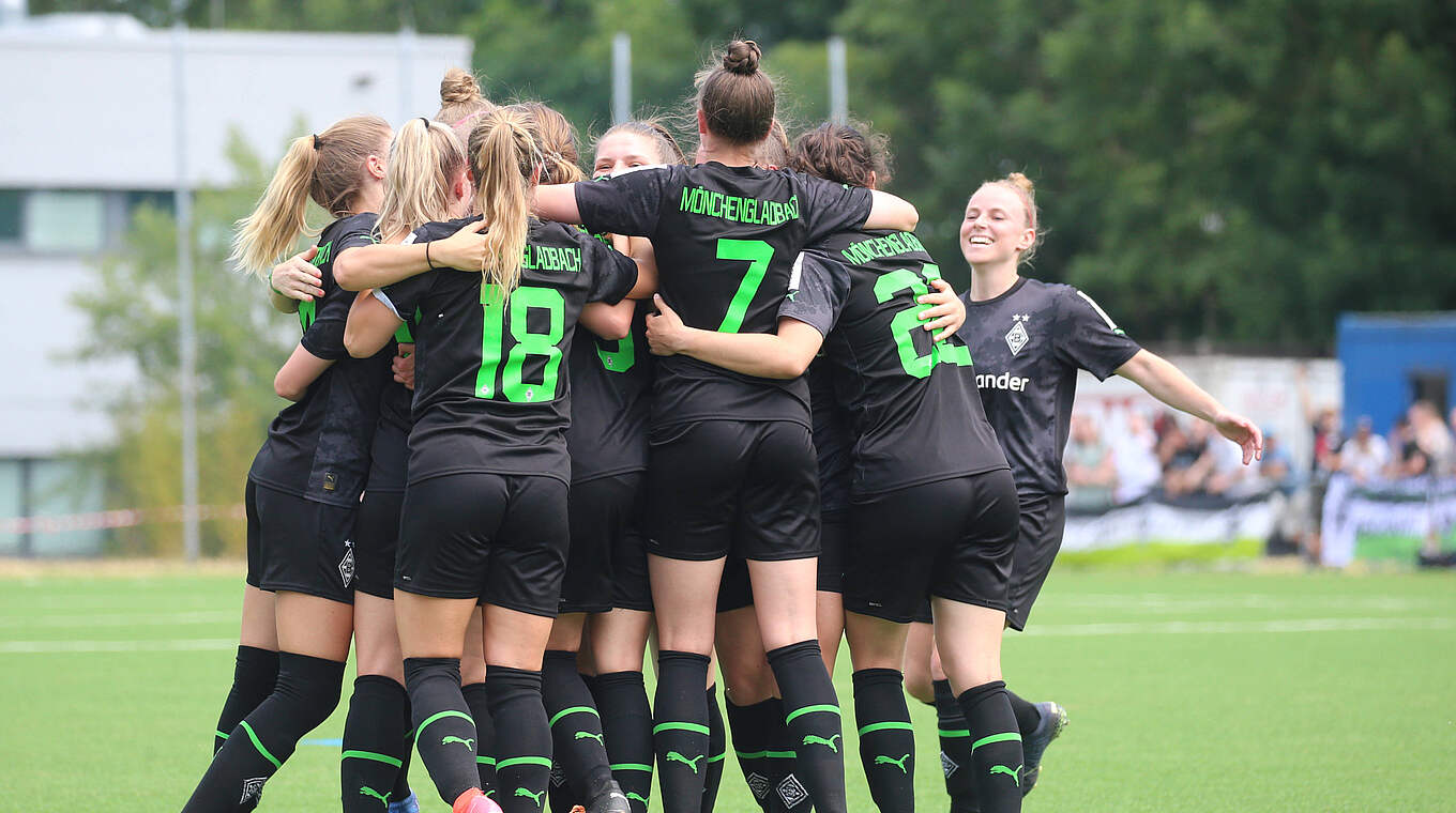 Darf nach hartem Kampf in Kiel jubeln: Borussia Mönchengladbach © imago