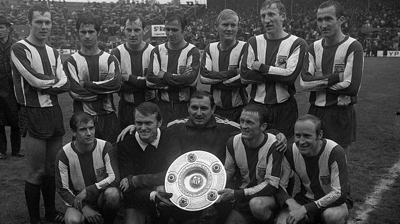 Meister der Saison 1968/1969 - und wie: der FC Bayern München © imago