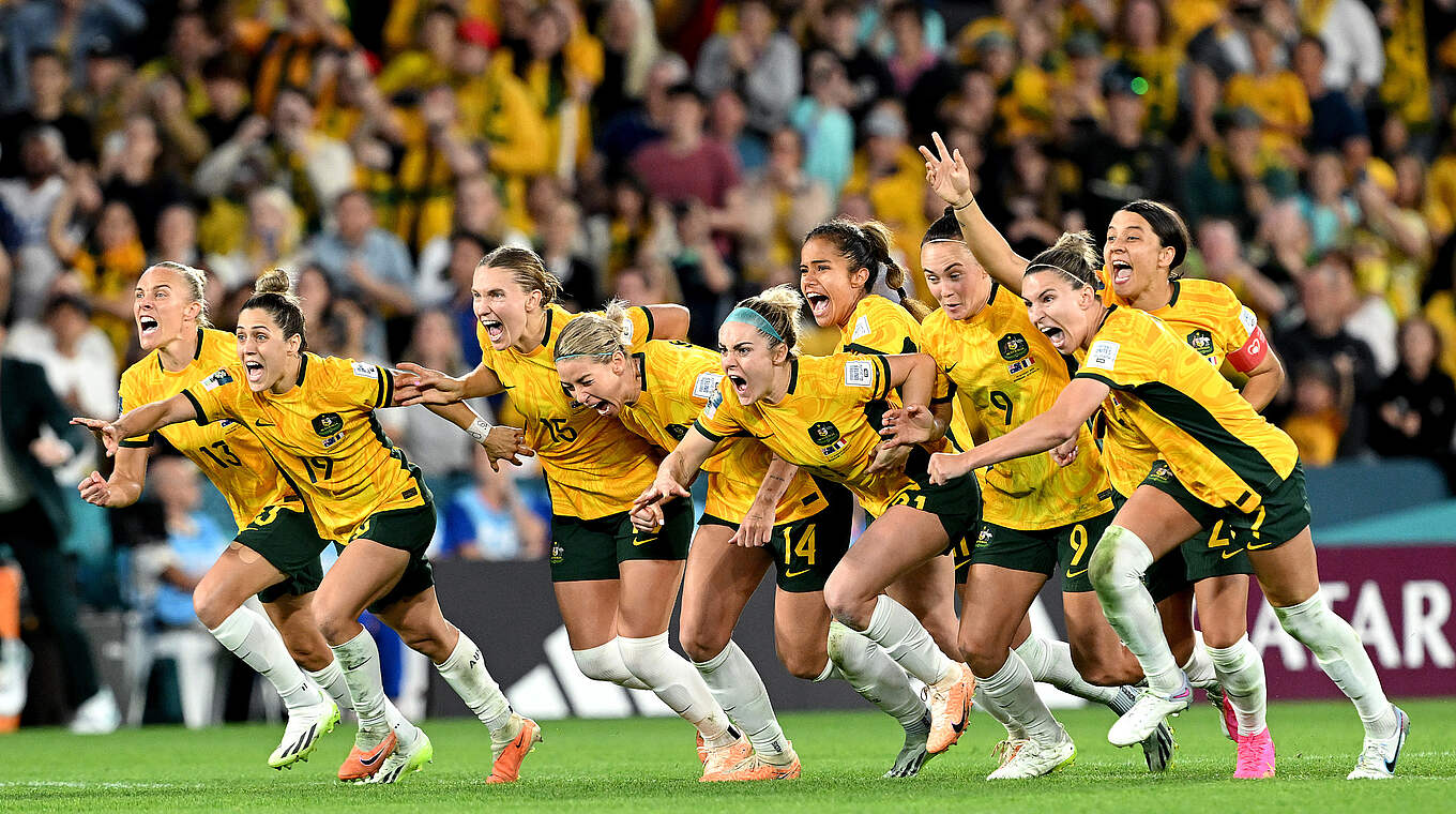 Elfmeter-Krimi: Australien besiegt Frankreich und zieht ins Halbfinale ein © Bradley Kanaris/Getty Images