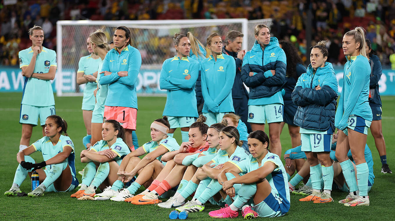 Niedergeschlagen: Australien unterliegt im "kleinen Finale" © Getty Images
