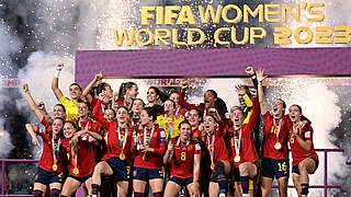Spaniens Frauen gewinnen zum ersten Mal die Weltmeisterschaft © Getty Images