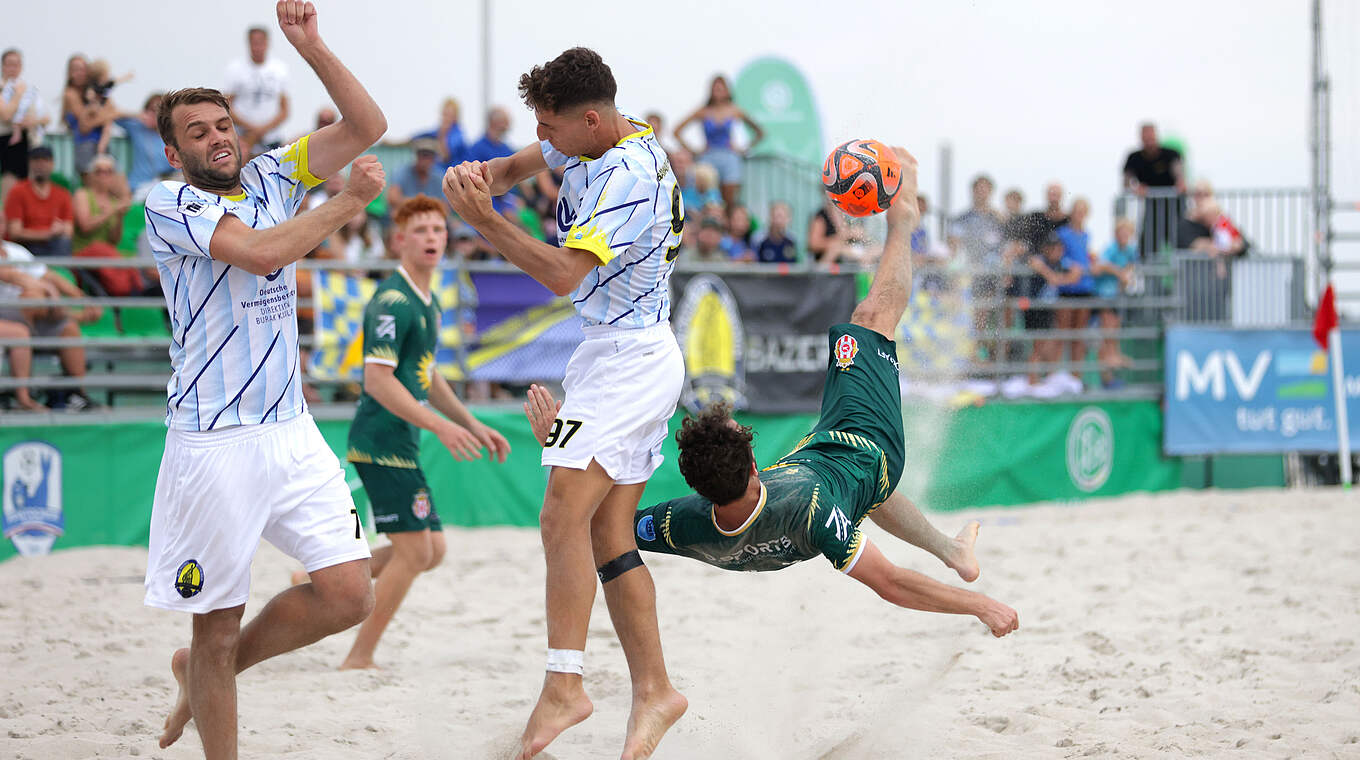 Halbfinale: Bavaria Beach Bazis - Düsseldorf Beach Royals © Getty Images