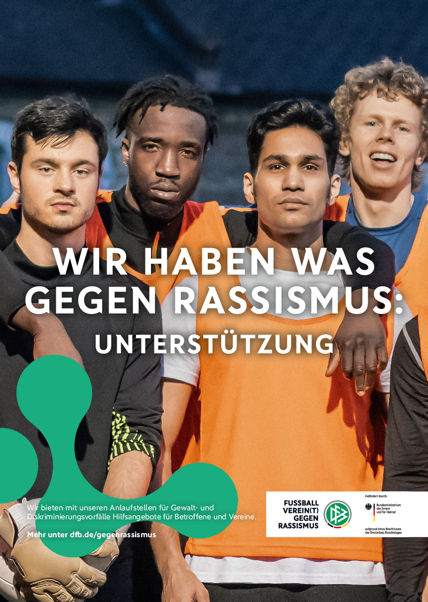 Print Und Onlinematerialien Fu Ball Verein T Gegen Rassismus