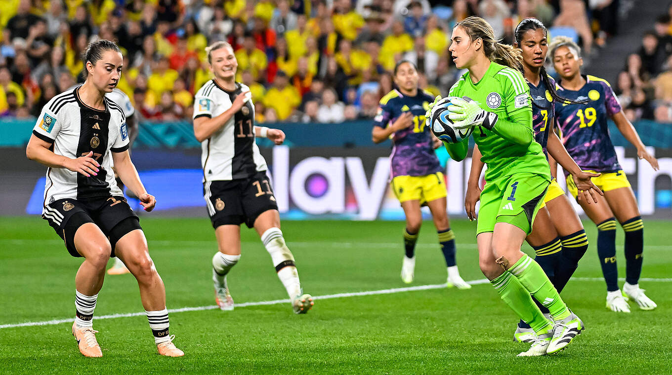 Catalina Perez (Nr. 1) über den WM-Erfolg gegen Deutschland: "Ganz großer Sieg" © imago