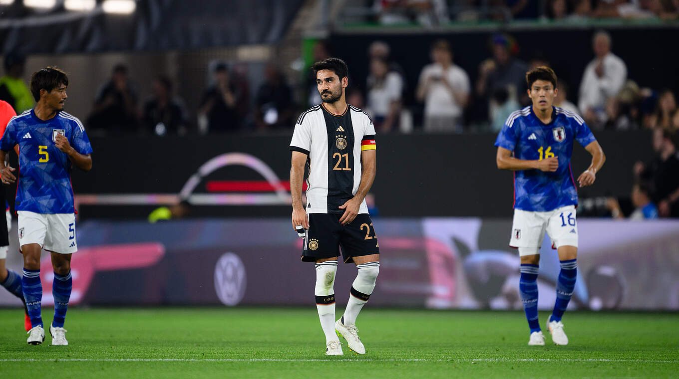 Gündogan: "Japan were superior to us in every aspect of the game." © GES