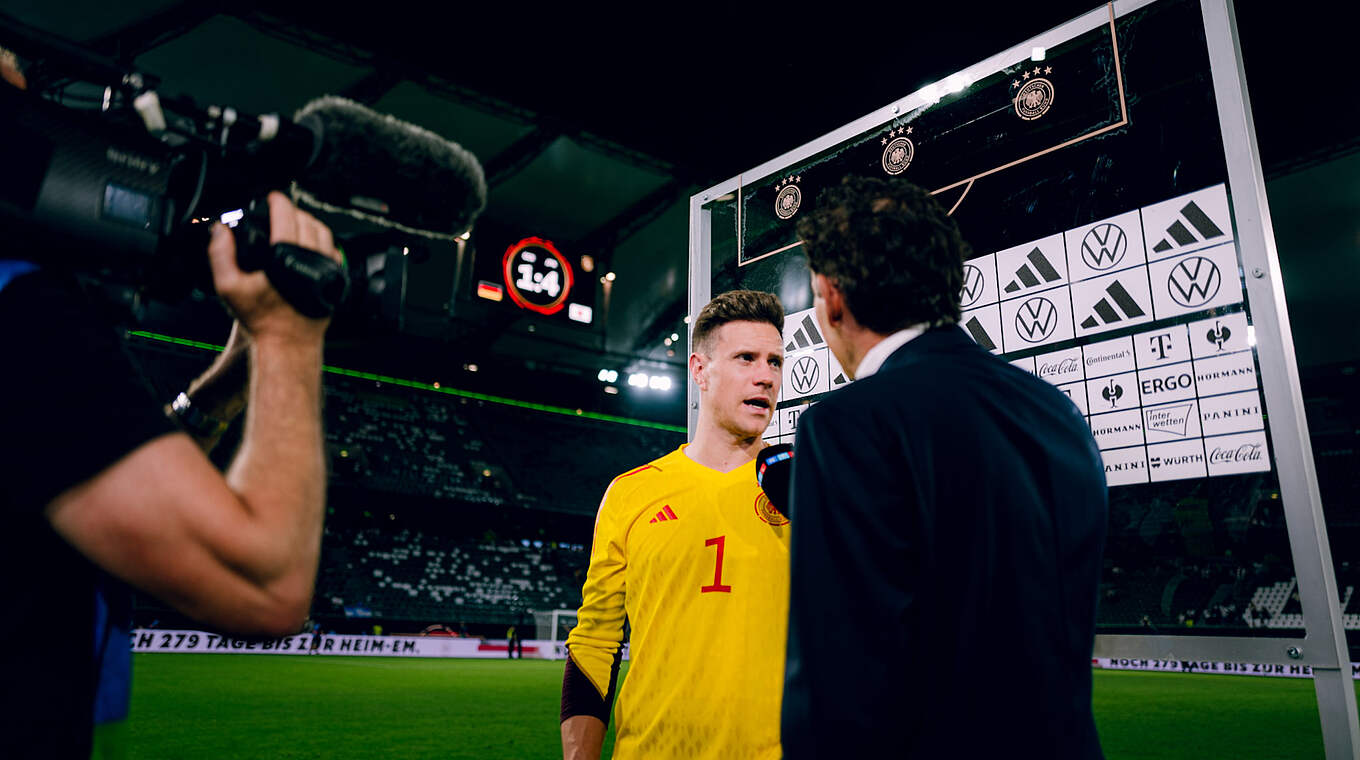 Ter Stegen: "Today’s loss is another tough result for the team to take." © DFB / Philipp Reinhard