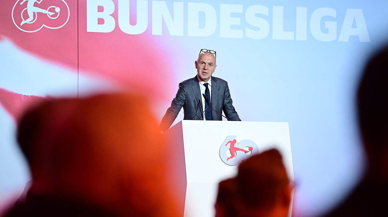 Neuendorf: "Bundesliga ist längst über die Grenzen Deutschlands hinausgewachsen" © DFL/Witters