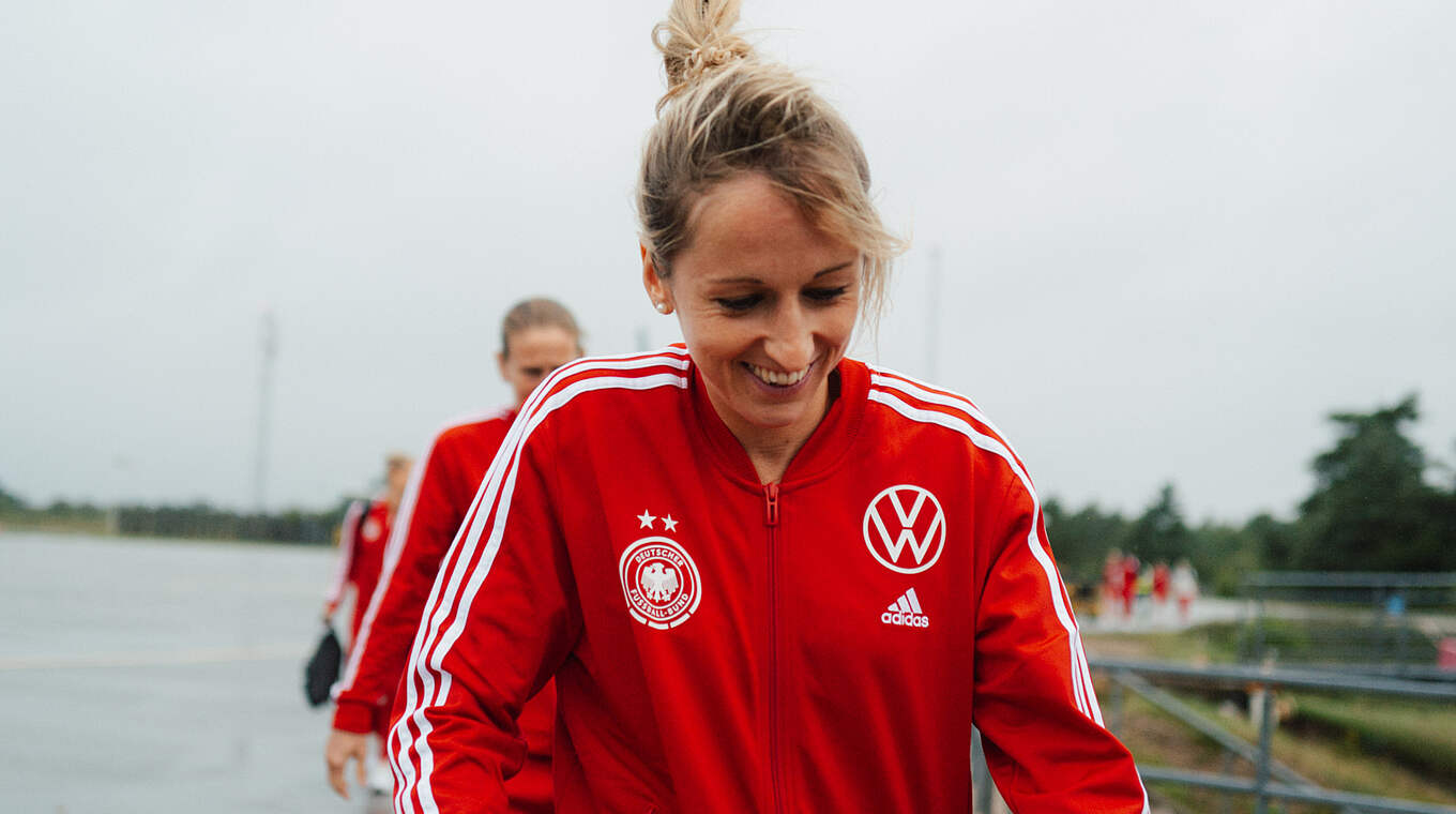 Abwehrspielerin Hendrich: "Die WM ein Stück weit vergessen machen" © Sofieke van Bilsen/DFB