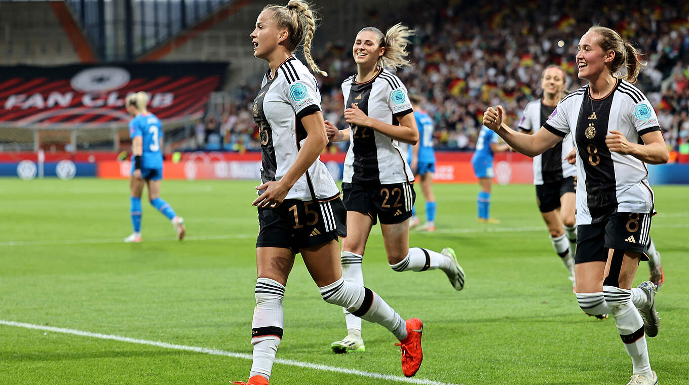 Giulia Gwinn, Jule Brand, Sydney Lohmann © Getty Images