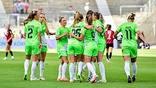 Start nach Maß: Wolfsburg gewinnt auch sein zweites Saisonspiel © Imago Images