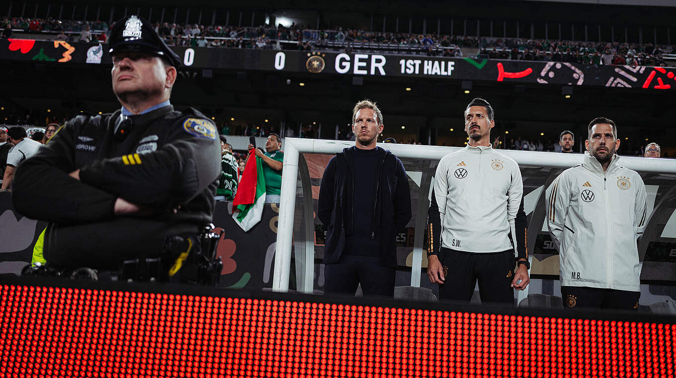 Zweites Spiel als Bundestrainer: Julian Nagelsmann © Philipp Reinhard