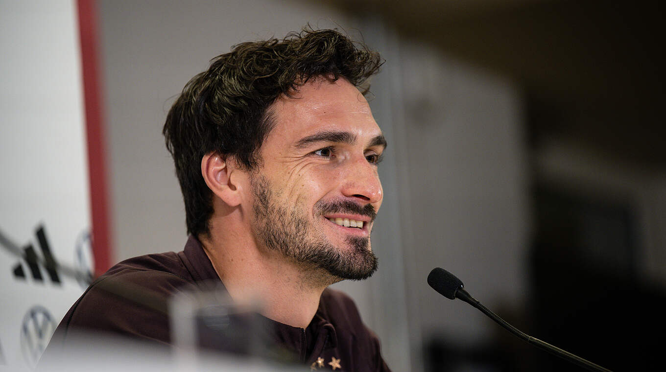 Hummels: "It's not out of the question that we might be more likely to win some games 3-2, instead of 1-0." © DFB/GES-Sportfoto