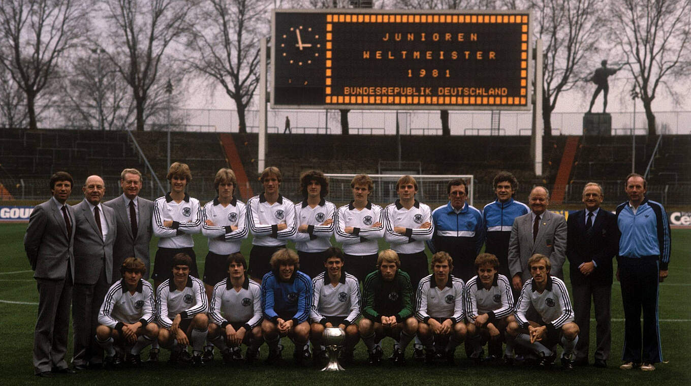 "Wir waren in Australien die mit Abstand jüngste Mannschaft": U 20-Weltmeister 1981 © IMAGO
