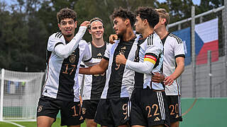 Später Jubel in Sibiu: Dritter Saisonsieg für die deutsche U 20 © Getty Images