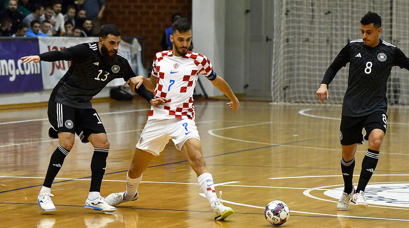 Gut gespielt, aber letztlich ohne Chance: Niederlage in Kroatien © IMAGO/Pixsell