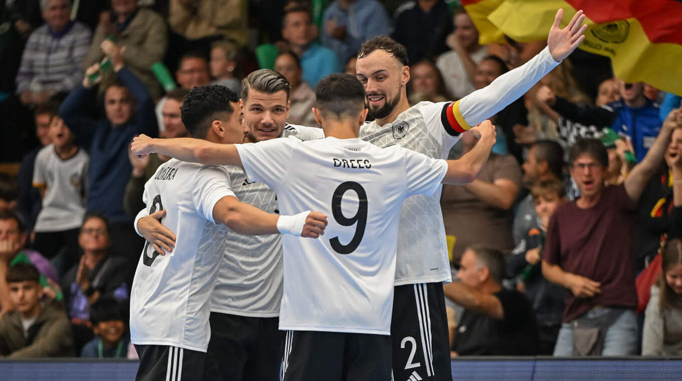 Trifft in der WM-Qualifikation auf Frankreich: die Futsal-Nationalmannschaft © Getty Images