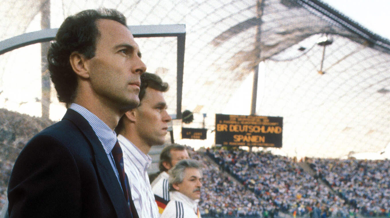 EURO dahoam: Bis ins Halbfinale ging die Reise bei der EURO 1988.  © imago
