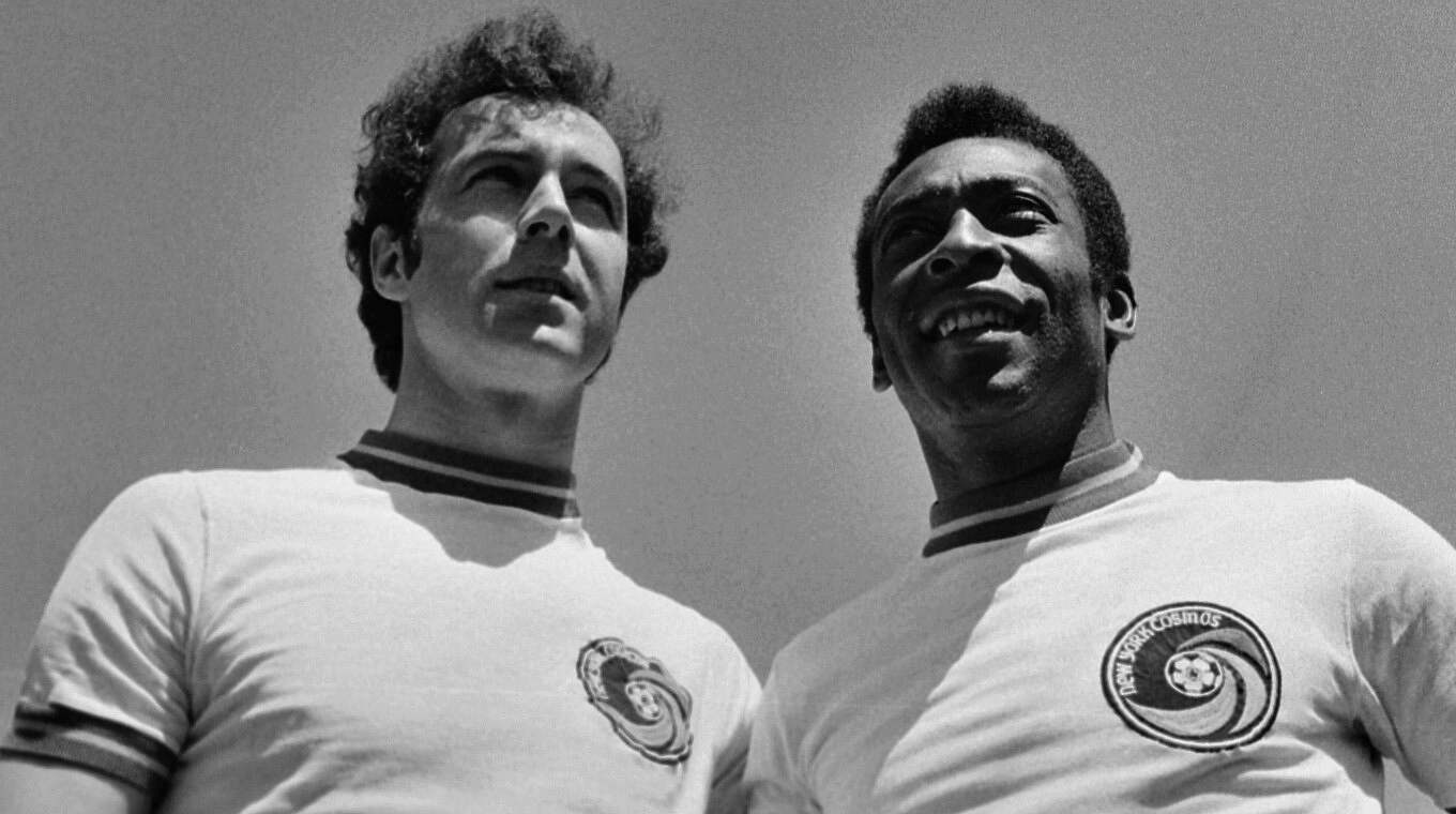 Bei New York Cosmos spielte er zusammen mit Pelé.  © imago