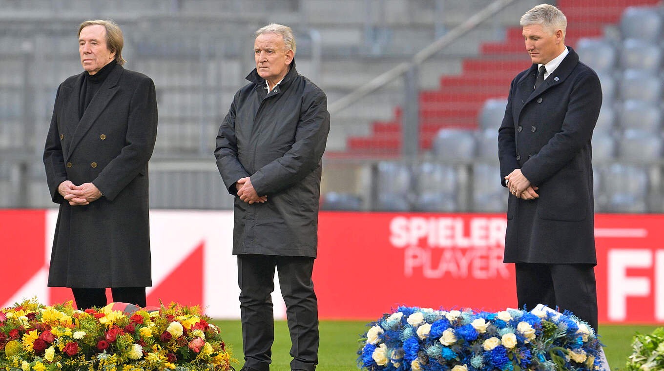 Günter Netzer, Andreas Brehme, Bastian Schweinsteiger © Getty Images