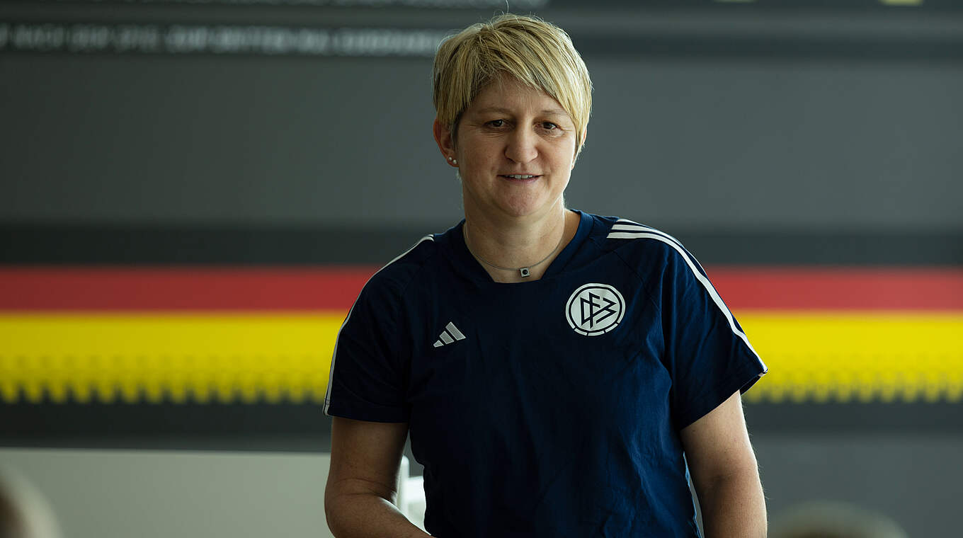 Christine Baitinger: "Mit Ablauf und Stimmung im Trainingslager sehr zufrieden" © Thomas Böcker/DFB