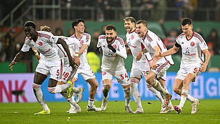 Fortuna Düsseldorf reached the quarter-finals of the DFB-Pokal for the first time in 28 years © Getty Images