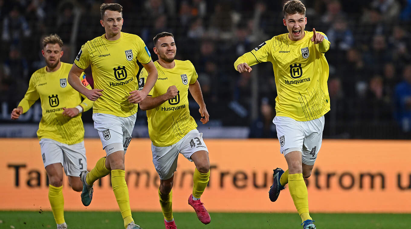 Nach 23 Spieltagen auf Kurs Relegation: Aufsteiger SSV Ulm 1846 Fußball © Getty Images
