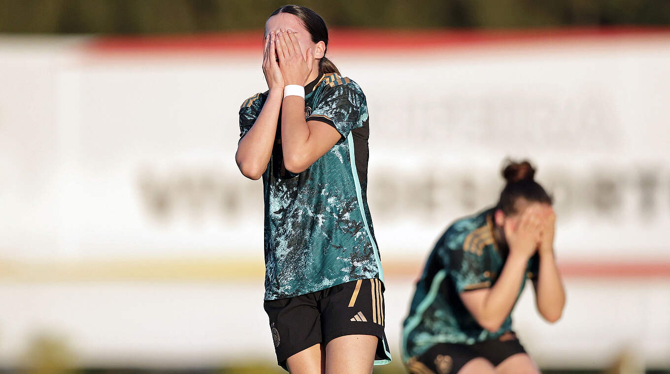 Unglückliche Niederlage: Gegen Portugal kassieren die U 16-Juniorinnen ein 0:1 © Getty Images