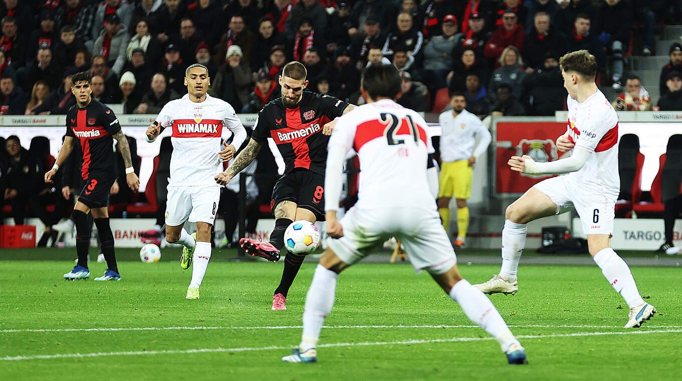 Robert Andrich scored a beauty for the league leaders. © Getty Images