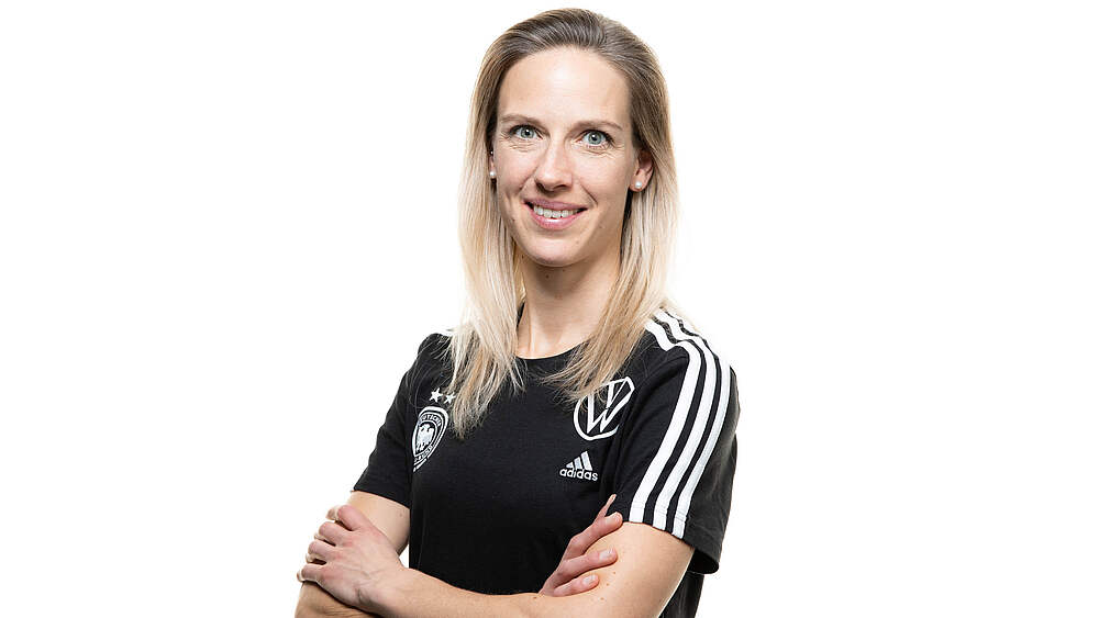 Physiotherapeutin: Antje Heitmann © Yuliia Perekopaiko/DFB