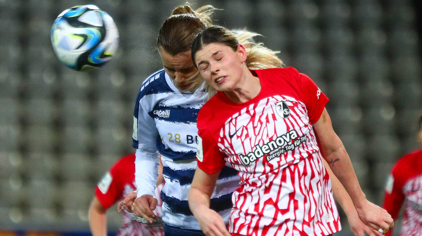 Kampf um jeden Ball: Am Ende verpasst der MSV Duisburg den ersten Dreier knapp © IMAGO/Eibner