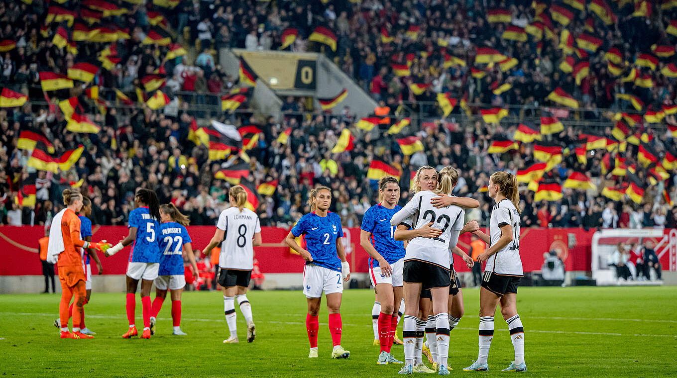 Bilanz macht Mut: 13 deutschen Siegen stehen nur fünf Niederlagen gegenüber © Getty Images