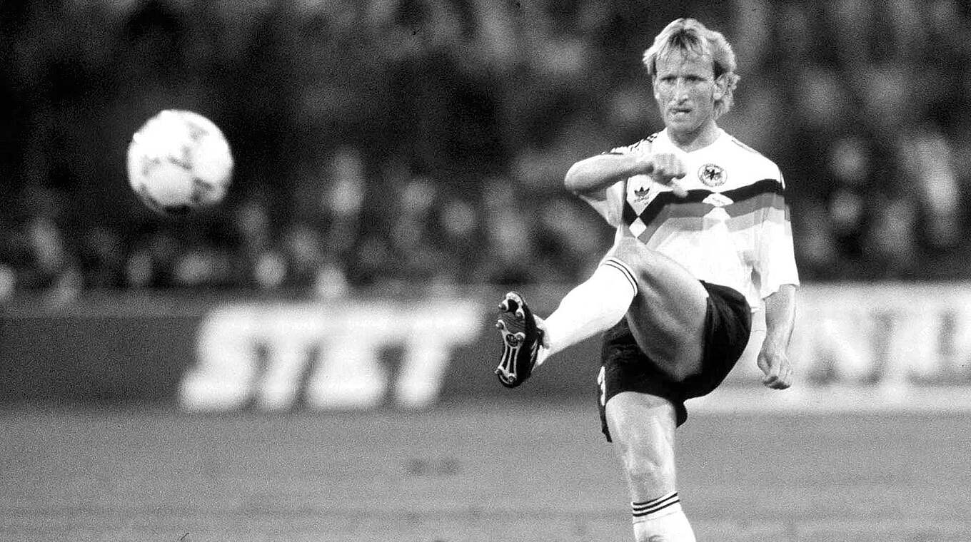 Andreas Brehme made 86 appearances for Germany, scoring eight goals. © Getty Images