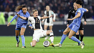 Despite a spirited performance, Germany suffered defeat in France. © Getty Images