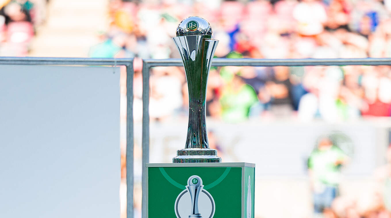 Das Objekt der Begierde: Der DFB-Pokal der Frauen © Yuliia Perekopaiko/DFB
