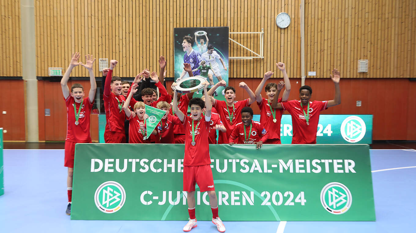 Deutscher C-Junioren-Meister im Futsal: der FC Viktoria Köln © Getty Images