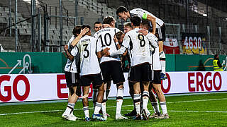 Vier Siege aus vier EM-Qualispielen: Die U 21 will die Tabellenführung verteidigen © Thomas Boecker/DFB