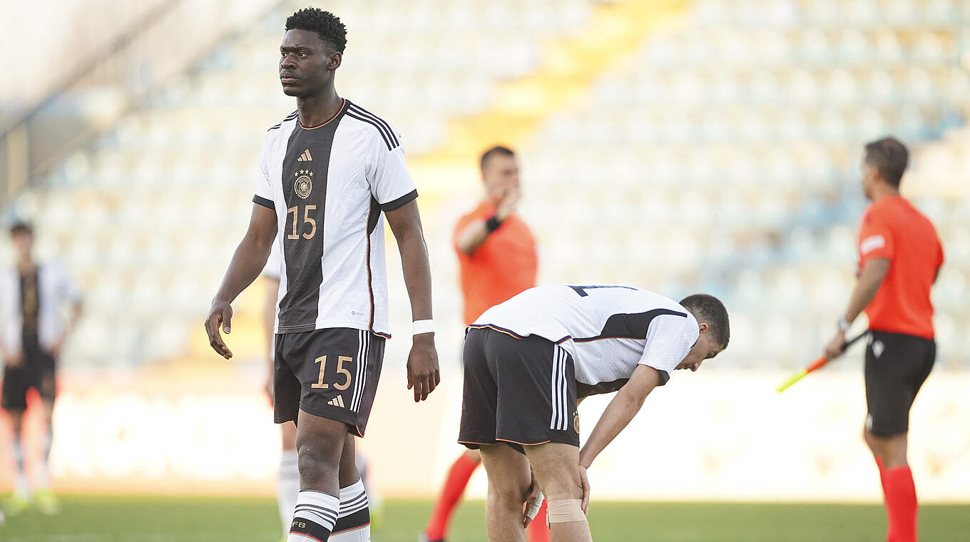 Bigo Atom (l.) und Ibrahim Maza © Getty Images for DFB