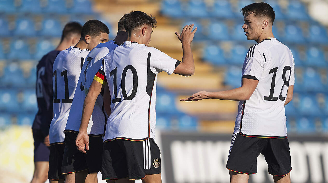 Aufrichten und weitermachen: Die U 19 trifft im zweiten Qualispiel auf Rumänien © Getty Images