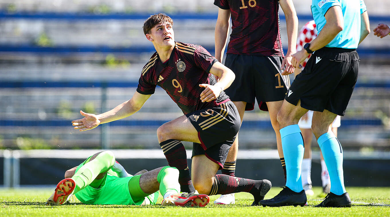 Neumann: "Am Ende war es gegen Kroatien eine solide Leistung" © Diogo Cardoso/Getty Images/DFB