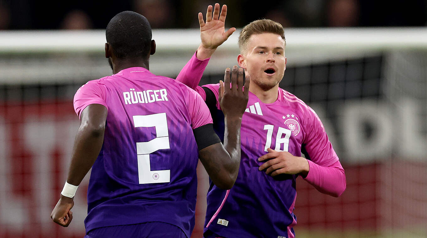 Antonio Rüdiger (l.) und Maximilian Mittelstädt © Getty Images