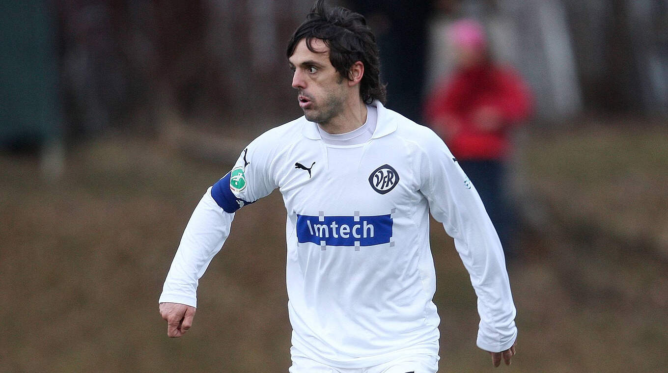 Ist immer noch der älteste Torschütze der 3. Liga: Branko Okic vom VfR Aalen
 © 