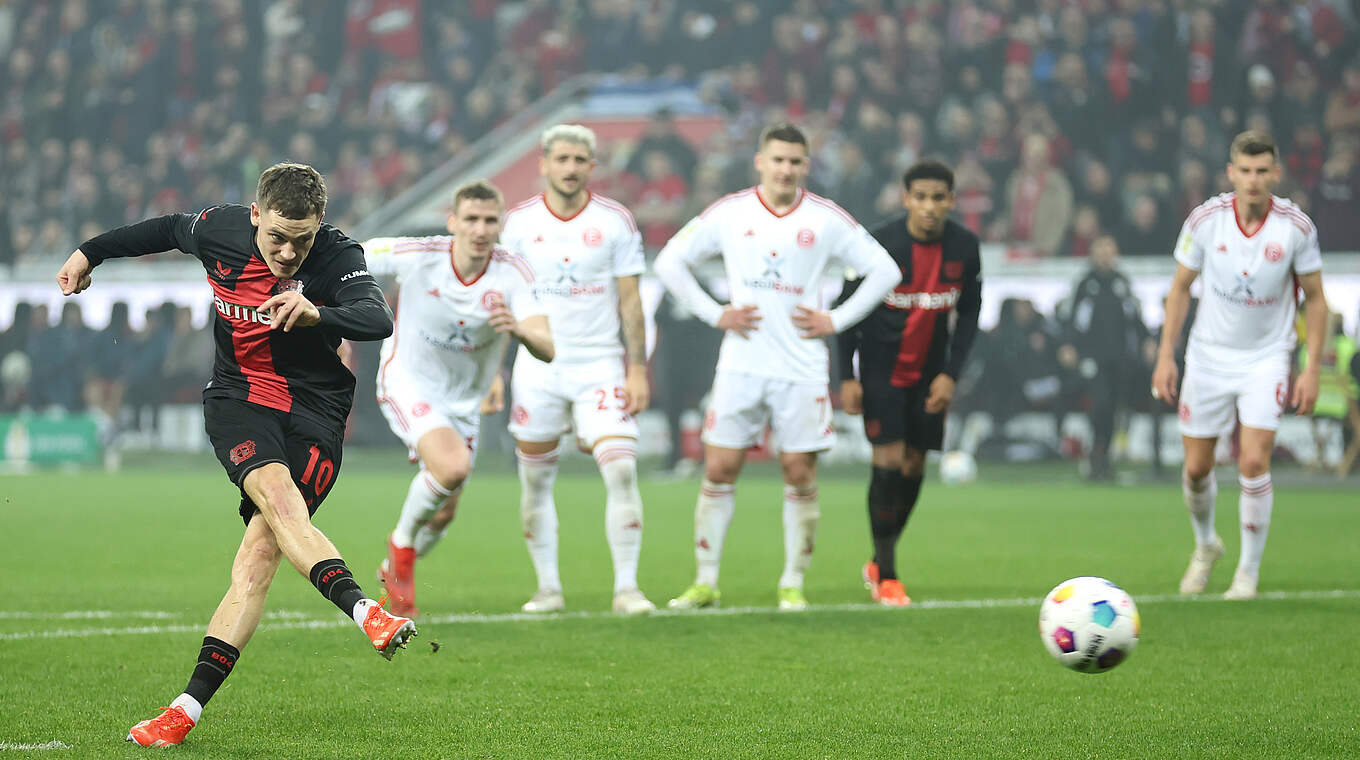 Doppelt erfolgreich gegen Düsseldorf: Nationalspieler Florian Wirtz © Getty Images
