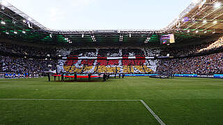 Überall Fans: Voller Borussia-Park gegen Griechenland wie gegen Italien 2022 © Getty Images