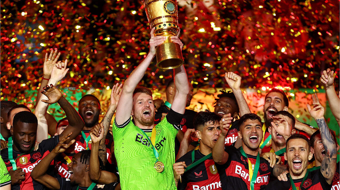 Zum zweiten Mal DFB-Pokalsieger: Bayer Leverkusen wiederholt den Erfolg von 1993 © Getty Images