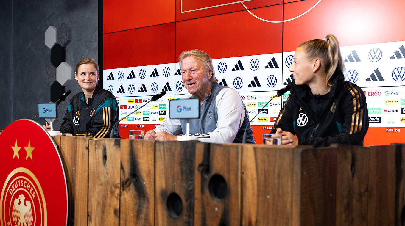 Horst Hrubesch: "Wir wollen das Spiel von Anfang an dominieren" © Yuliia Perekopaiko/DFB