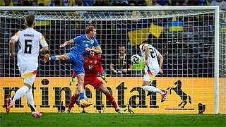 Ilkay Gündogan had the best chance of the first half. © DFB/GES-Sportfoto